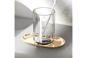 Rinse Cup for Bathroom Shatterproof Plastic Toothbrush Holder with Bubble Texture Lightweight Mouthwash Container Daily Use C