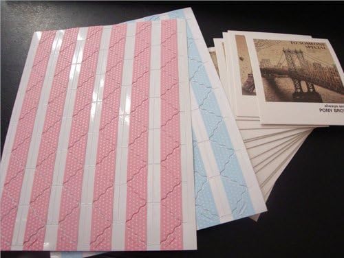 NEW Self Adhesive Photo Album Frame Corner Sticker (Pink)