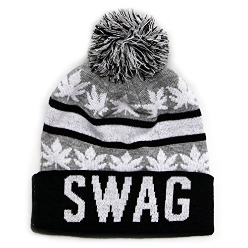 City Hunter Sk1160 Kush Leaves Pom Pom 