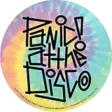 Panic At the Disco - Rainbow Tie Dye Logo - Die Cut Sticker / Decal