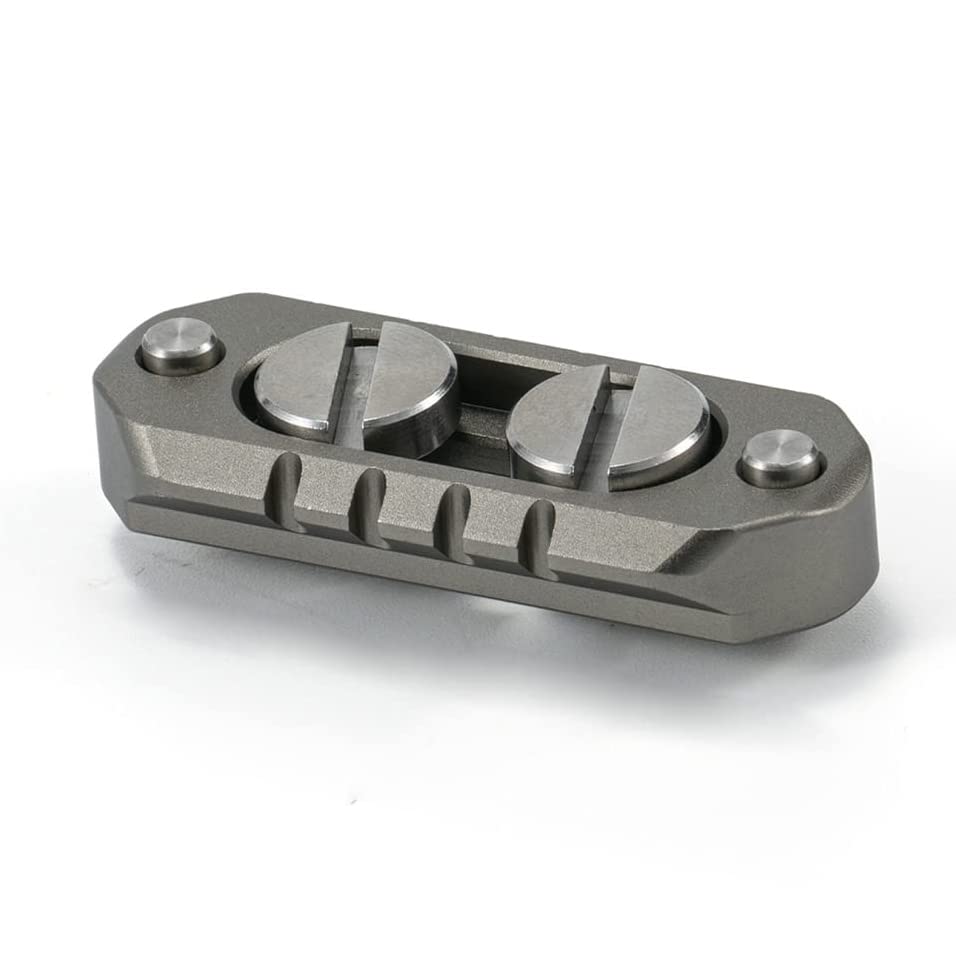TILTA 18mm NATO Rail Attachment Titanium Grey TA-NRA-18-TG