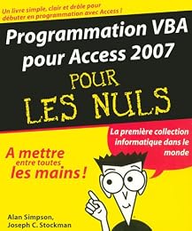 Programmation VBA pour Access 2007