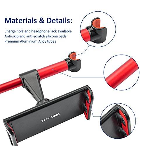 4 Headrest+Tryone+Compatible+Smartphones+4+1in+5+9in
