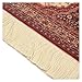 TOOGOO(R) 28x18cm Persian Rug Mat Mousepad Retro Style Carpet Pattern Mouse Pad Red