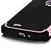 E LV Armor Defender Protective Case for Samsung Galaxy S4 Bundle with Screen Protector, Black Stylus and Microfiber Sticker Digital Cleaner - Baby Pink