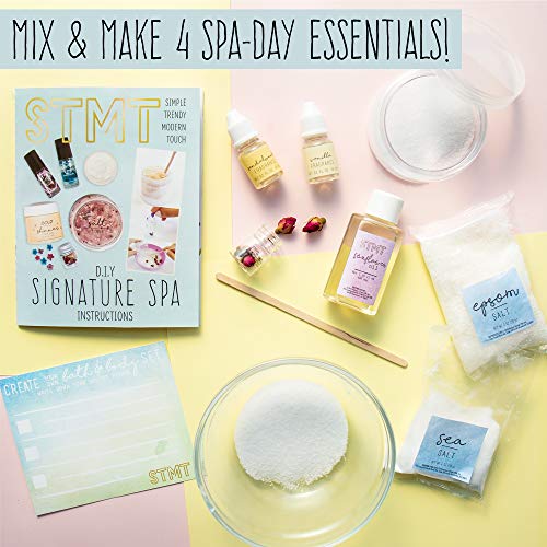 STMT DIY Signature Spa Set, Kids Spa Kit for Girls, Girls Spa Kit, Kids