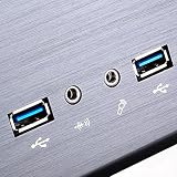 SilverStone Grandia GD05 HTPC Case Black - Micro ATX view 15