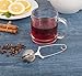 HIC Kitchen Snap Ball Tea Infuser, 18/8 Stainless Steel, For Loose Leaf Tea and Mulling Spices