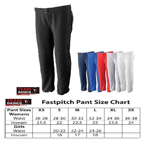 slow pitch softball pants