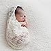 Baby Photography Props Boy Girl Photo Shoot Outfits Newborn Crochet Costume Infant Knitted Clothes Mohair Blanket (White)