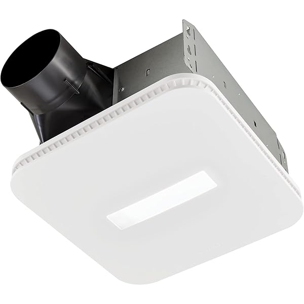 BroanNuTone Easy to Install 80 CFM Ceiling Bathroom Exhaust Fan with