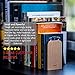 OrgaNice Beech Wood Bookends - Hand Crafted Design - Non-Skid and Padded Feet - Sturdy and Dependable - Gift-Ready Packaging [2 Units]