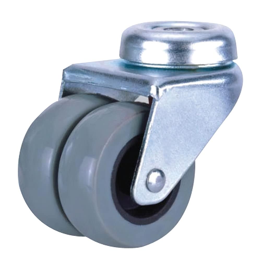 WOLFPACK LINEA PROFESIONAL 11110855 Domestic Wheel Double Polyamide Grey Through 50 mm, Single