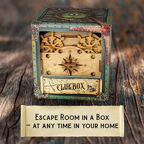 iDventure Cluebox Escape Room in a Box Davy Jones Locker Escape Game