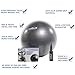 Exercise Yoga Core Stability Balance Fitness Ball 65cm Anti Burst With Professional Online Videos 2-way-pump For Abdominal, Pilates Training Maternity Birthing Ball & Pregnancy Non-Slip Grip BPA FREE