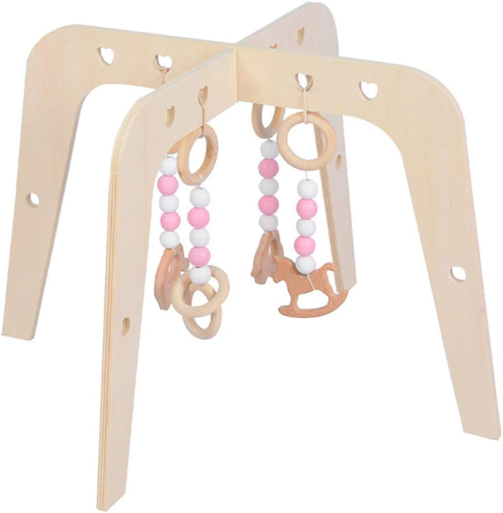 nordic wooden baby gym