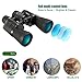 Binoculars for Adults, 10x50 High Power HD Binoculars for Hunting with Low Light Night Vision, Durable Compact Binoculars for Birds Watching,Concert, Sports Games, Hiking, 10X Magnificent