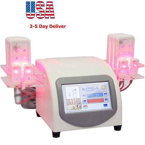 Pevor 650nm Lipo Diode Cold Body Slimming Fat Burner Cellulite Removal Fatigue Smooth Weight Lose Device Women Body Reshape Skin Salon Beauty Machine US 2-5D Delivery