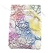 SumDirect 100Pcs 3.5x4.7inches Coralline Pattern Drawstring Organza Jewelry Pouches Wedding Party Christmas Favor Gift Bags (White)