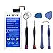 Galaxy S6 Edge Battery,MAXBEAR [2600mAh] Lithium Ion Polymern Internal Battery Replacement for Samsung Galaxy S6 Edge SM-G925 EB-BG925ABE with Free Tool.[12 Month Warranty]