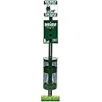 Rust Proof Commercial Grade Aluminum Dog Waste Station (Roll Bags) - Free 400 waste bags & 25 can liners - Over 500k sold in
