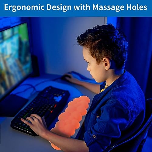 Keyboard Cloud Wrist Rest, Memory Foam Wrist Rest for Computer Keyboard, Ergonomic Palm Rest