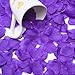 eBoot 1000 Pieces Silk Rose Petals Wedding Party Flower Favors (Purple)