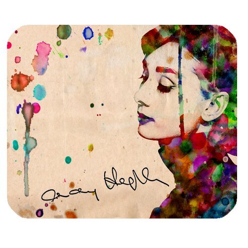 Custom Audrey Hepburn Personalized Rectangle Mousepad SBY-435