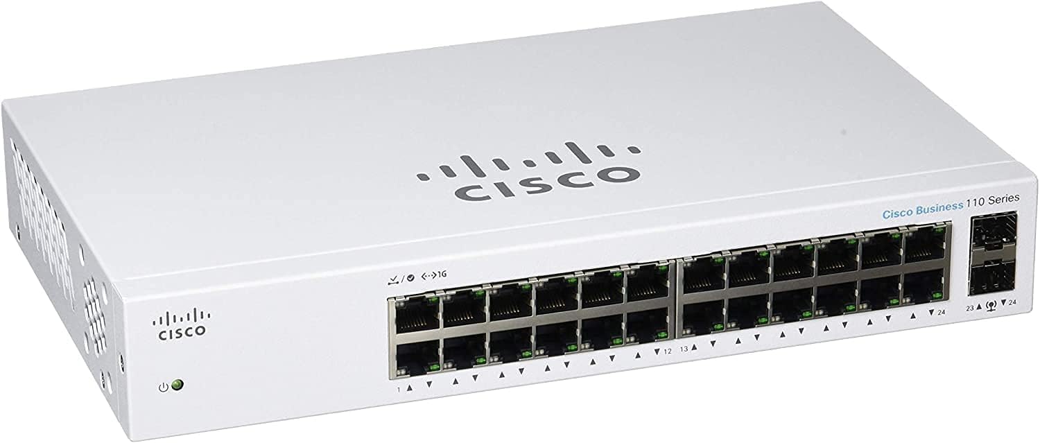 Cisco Business CBS110-24T Unmanaged Switch | 24