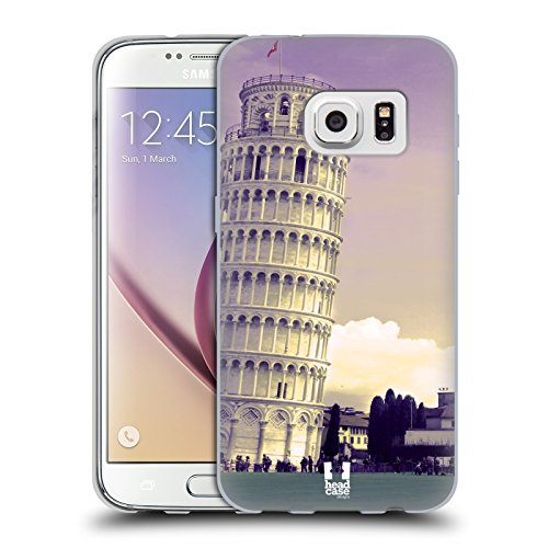 Head Case Designs Leaning Tower of Pisa Italy Best of Places Soft Gel Case for Samsung Galaxy S7