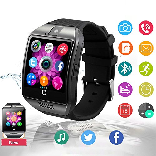 Bluetooth smart watch touchscreen phone with sim card s…