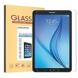 Samsung Galaxy Tab E 8.0 Screen Protector 8.0 Inch, Nearpow Tempered Glass Screen Protector with [9H Hardness] [2.5D Round Edge] [Crystal Clear] [Easy Bubble-Free Installation] [Scratch Resist]