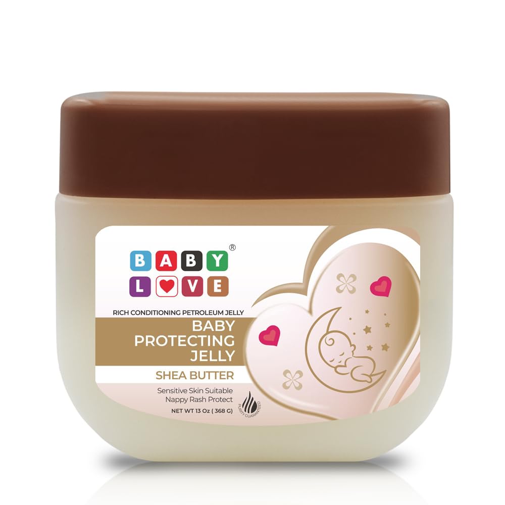 Baby Love Nursery 100% Pure Petroleum Jelly with Shea Butter 368g,