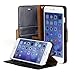 iPhone 6S Plus case, ACEABOVE iPhone 6S Plus Wallet Case [Book Cover Case] [Black] - Genuine Leather Wallet Cover with STAND Flip Cover and [Card Slots] and [Hand Strap] for Apple iPhone 6S Plus / iPhone 6 Plus