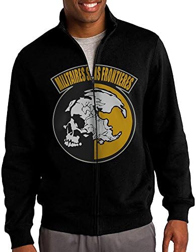 Men Metal Gear Solid HD Collection Stand Collar Jacket Hoodie