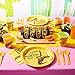 Let's Taco Bout Party Bundle for Birthdays, Fiestas, Includes Plates, Napkins, Cups, and Cutlery (24 Guests,144 Pieces)