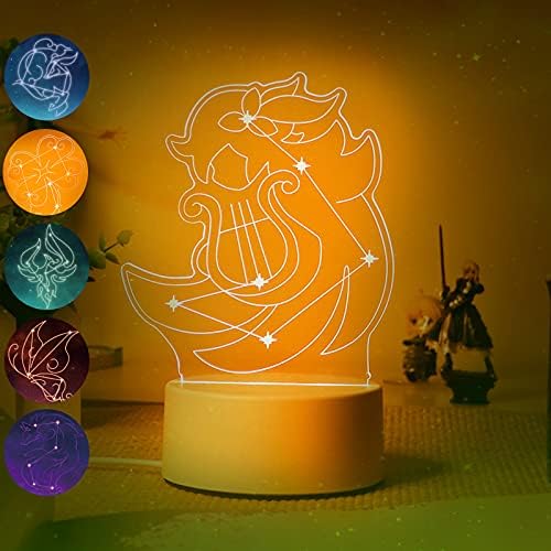 Amazon Co Jp ナイトライト 原神 命の星座 ライト 調光調色 Rgb変換ライト 間接照明 鍾離 ウェンティ クレー 刻晴 ガイア ベッドサイドランプ ルームライト テーブルランプ 常夜灯 寝室 卓上 枕元 ライト 誕生日 パーテイー クリスマス ギフト プレゼント 原神 グッズ