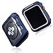 Watch Case Frame Cover Compatible with Apple Watch Bumper 38/40/41/42/44/45/49mm 1 Pack Soft TPU Ultra-Slim Protector for Series 5/4/3/2/1