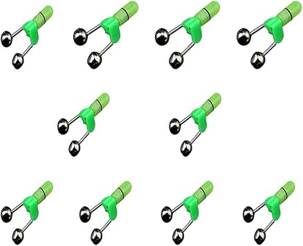 Amazon 雑貨の国のアリス 釣り 鈴 光る 夜釣り 10個 セット 音 クリップ フィッシング 竿 釣具 発光 夜間 クリップ式 As Od304 雑貨の国のアリス アクセサリー