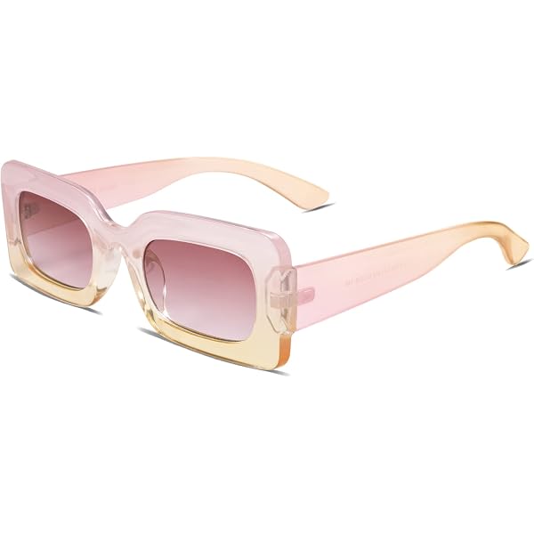 Amazon.com: Versace Woman Sunglasses Transparent Pink Frame  display picture 2