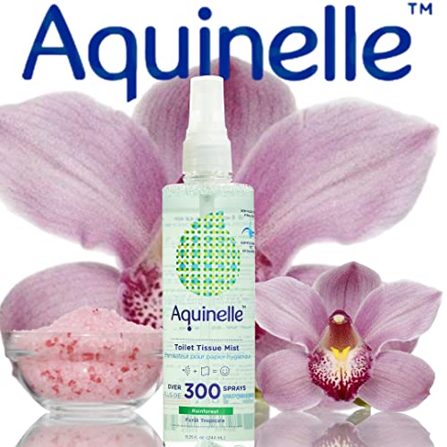 Aquinelle Toilet Tissue Mist, EcoFriendly & NonClogging Alternative