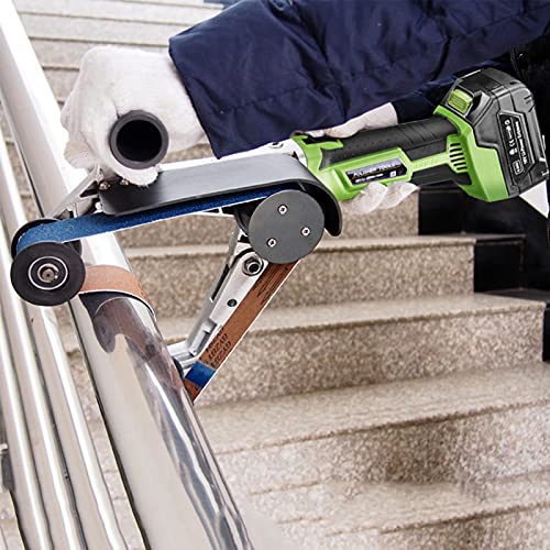 VICSEC Stainless Round Tube Steel Pipe Sander Belt Grinder Drawing