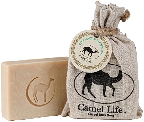 Camel Soap Natural Camel Milk Soap With Rosemary And Peppermint, 100G