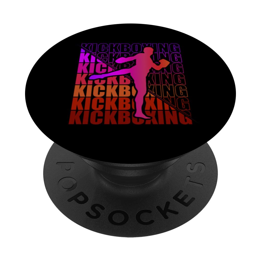 Kickboxer Martial Arts Kickboxing PopSockets Swappable PopGrip