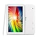 iRULU eXpro X1 Plus 10.1 Inch Google Android 5.1 Lollpop Quad Core Tablet PC, 1GB RAM/8GB ROM, 1024 x 600 Resolution, with Bluetooth 4.0 and Dual Camera(White)