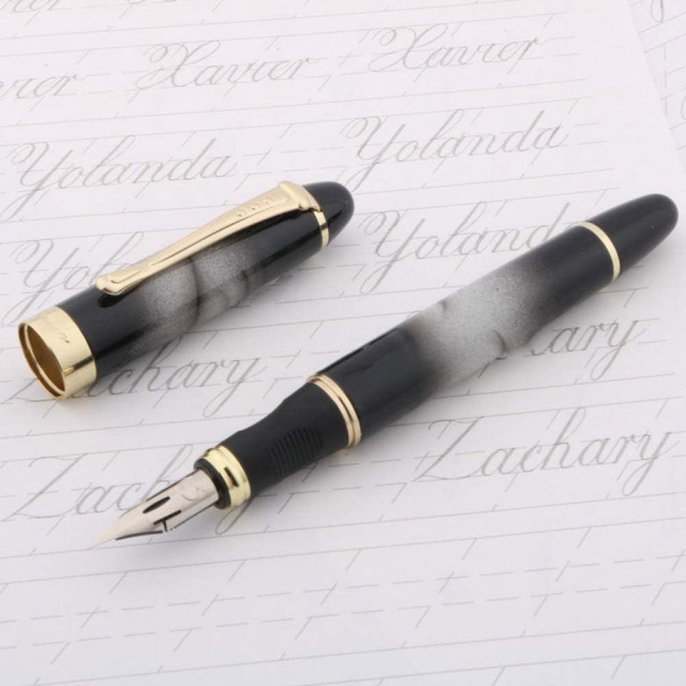 calligraphy in the round body Dipped in nib The tip of a circle 450 G NIB fountain copperplate penGroup Moire gray