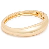 SHASHI Women's Ross Cuff Bracelet, Gold, One Size