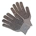 G & F 14431M-DZ Natural Cotton Work Gloves with double-side PVC Dots, Medium, 12 Pairs