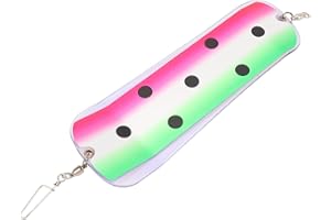 ZAWELIYO Fishing Flasher, Fishing Luminous Diving Board, Adjustable Rotatable High Hardness Luminous Diving Plate for Sea Fis
