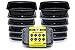 Bolt Goods JUMBO XL Plastic Meal Prep Containers (10 Pack 38 Ounce) Durable Food Storage Bento Box Lunch Bowl Leak Proof Airtight Lids Portion Control 21 Day Fix BPA Free USA Made Reusable Washable